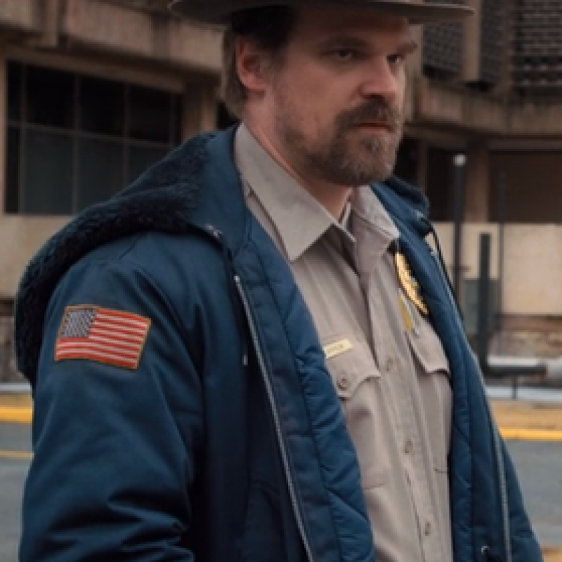 James Hopper (Jim), Inspecteur de Police
Affecté au...